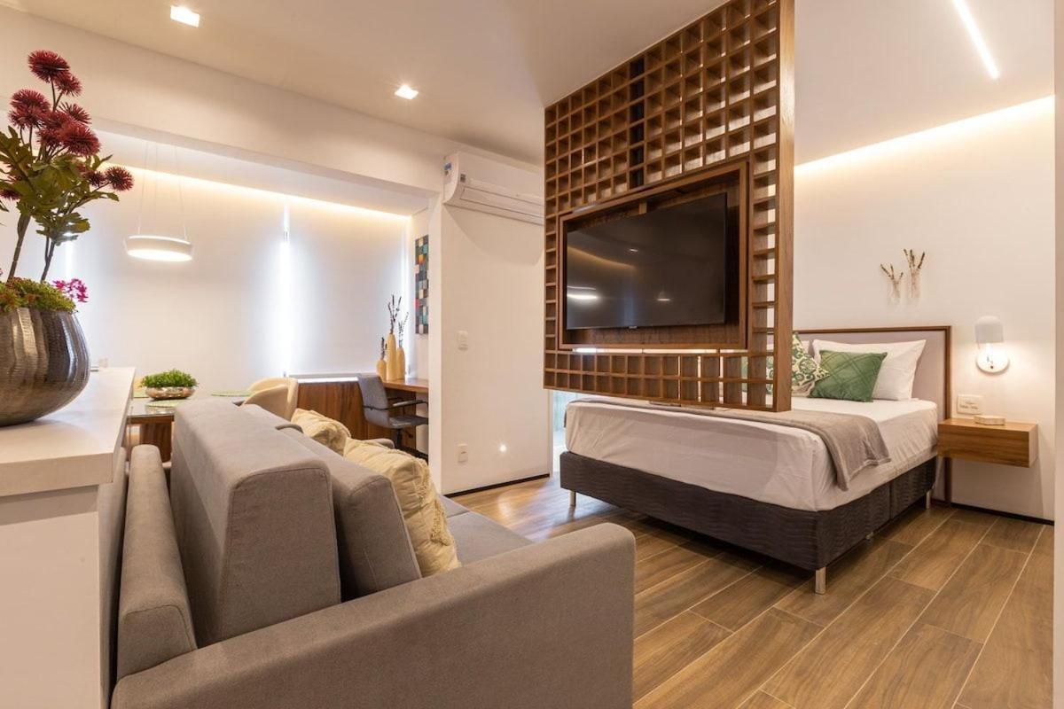 شقة ساو باولو  في Easy Star - Luxuoso Studio No Coracao Do Campo Belo - Hc01H المظهر الخارجي الصورة