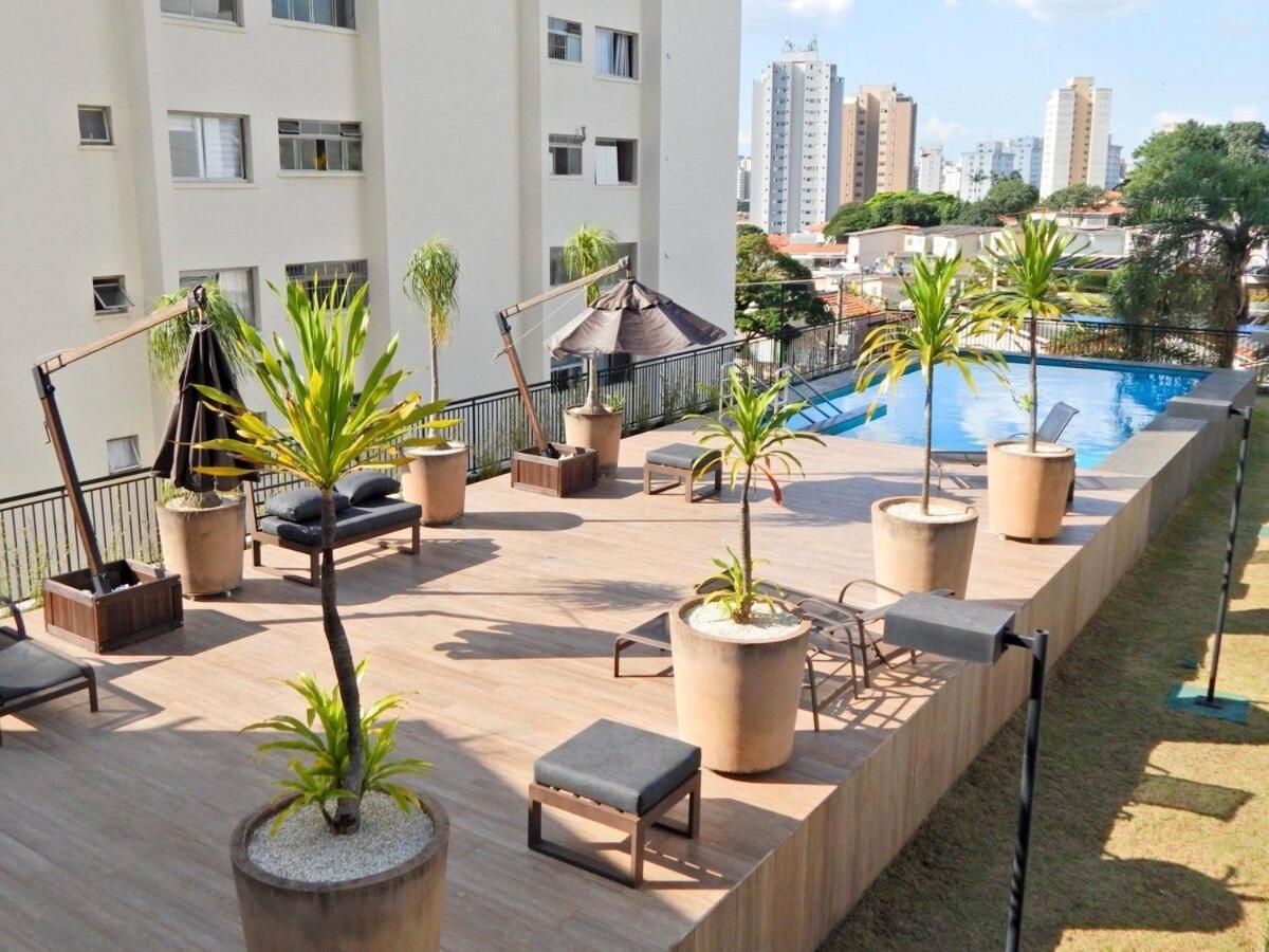 شقة ساو باولو  في Easy Star - Luxuoso Studio No Coracao Do Campo Belo - Hc01H المظهر الخارجي الصورة